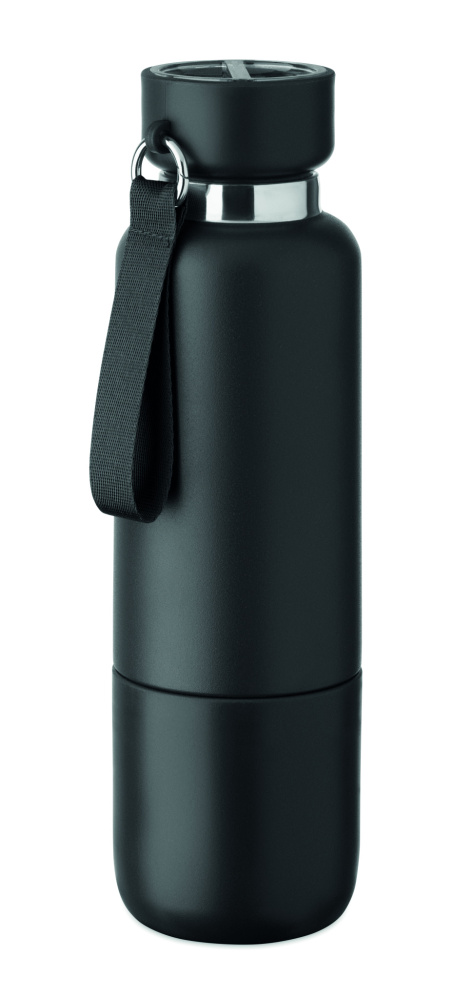 Logo trade advertising product photo of: Double wall bottle 500ml