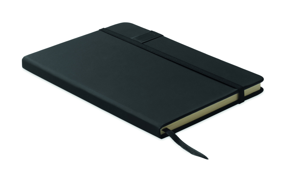 Logo trade promotional gift photo of: A5 notebook w/ integrated USB