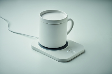 Logotrade promotional merchandise photo of: Wireless charger mug warmer set