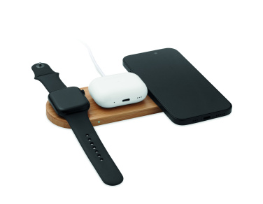 Logotrade promotional merchandise picture of: 3 in 1 15W wireless charger