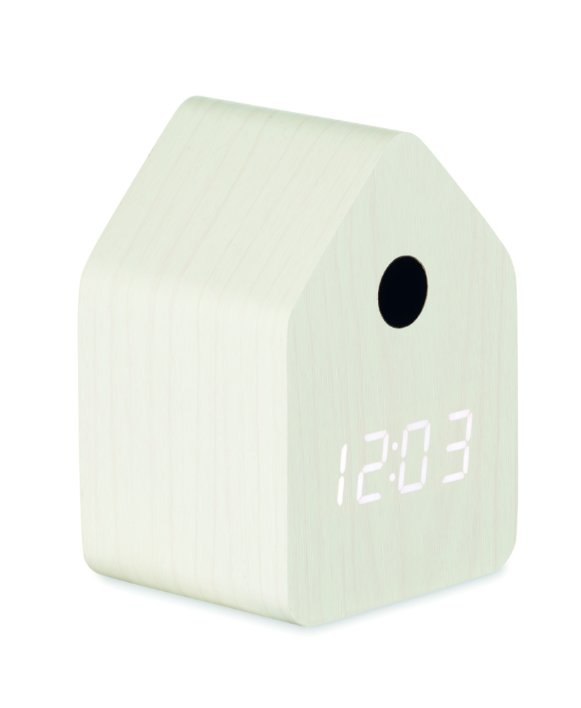 Logotrade advertising product picture of: MDF cuckoo alarm clock