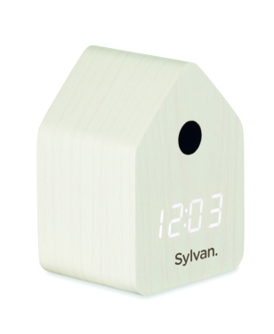 Logotrade promotional merchandise image of: MDF cuckoo alarm clock