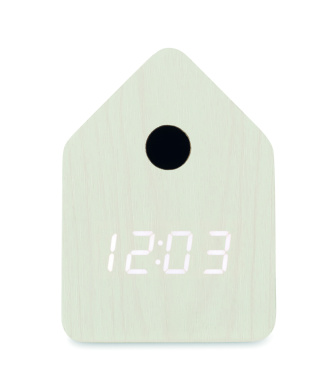 Logotrade advertising product image of: MDF cuckoo alarm clock