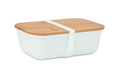 Logo trade promotional merchandise image of: Lunch box with bamboo lid