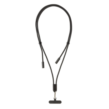 Logo trade promotional items image of: LoopAmp RCS RPET adjustable phone cord with 60W cable