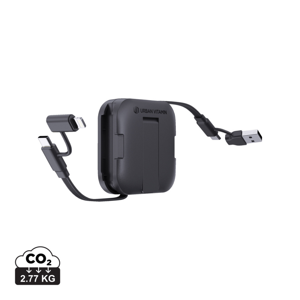 Logotrade promotional item picture of: Urban Vitamin San Jose 100W stand with retractable cable