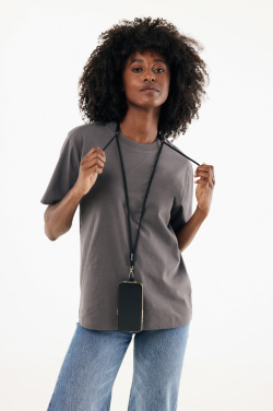 Logo trade promotional items image of: CarryLoop RCS recycled PET adjustable phone holder lanyard