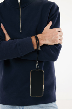 Logo trade corporate gift photo of: CarryLoop RCS recycled PET adjustable phone holder wristlet