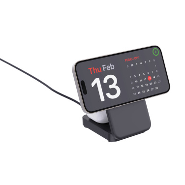 Logotrade promotional giveaway image of: Urban Vitamin Arcadia RCS rplastic 15W 3in1 magnetic charger