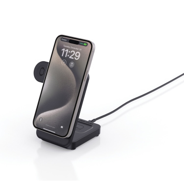 Logotrade advertising product image of: Urban Vitamin Arcadia RCS rplastic 15W 3in1 magnetic charger