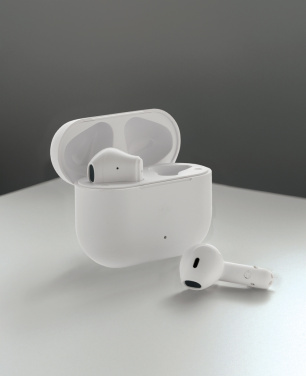 Logo trade promotional gifts picture of: Tunevo RCS recycled plastic wireless earbuds