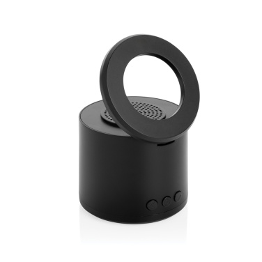 Logo trade promotional items picture of: Magpulse RCS recycled plastic 3W speaker w/magnetic holder