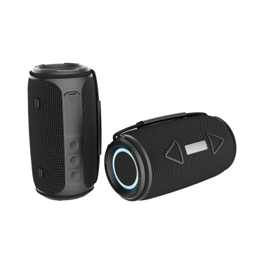 Logotrade promotional item picture of: Prisma RCS recycled plastic IPX 4 waterpoof 16W speaker