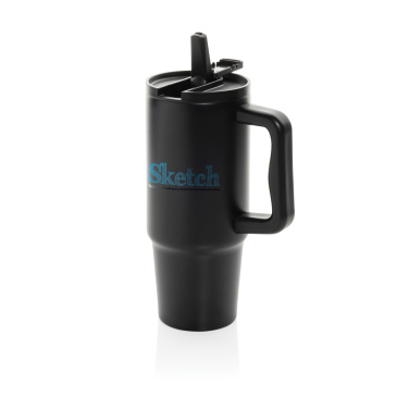 Logotrade business gift image of: Embrace Leakproof RCS recycled stainless steel tumbler 900ml