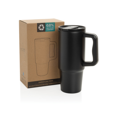 Logotrade promotional item picture of: Embrace Leakproof RCS recycled stainless steel tumbler 900ml