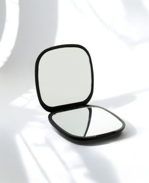 Logo trade promotional merchandise picture of: Reflecta RCS recycled plastic make-up mirror