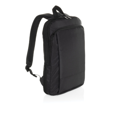 Logo trade promotional items image of: Flexpack Aware™ RPET Expandable Slim 15.6" Laptop Backpack
