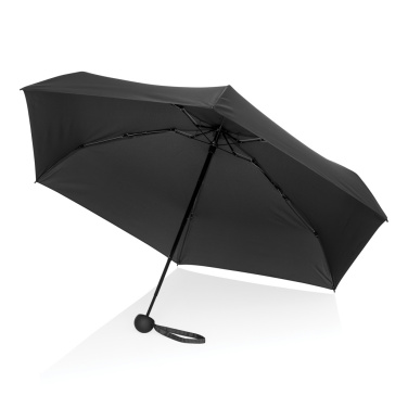 Logotrade promotional giveaway image of: 19.5" Aware™ RPET super mini manual 190T Pongee umbrella
