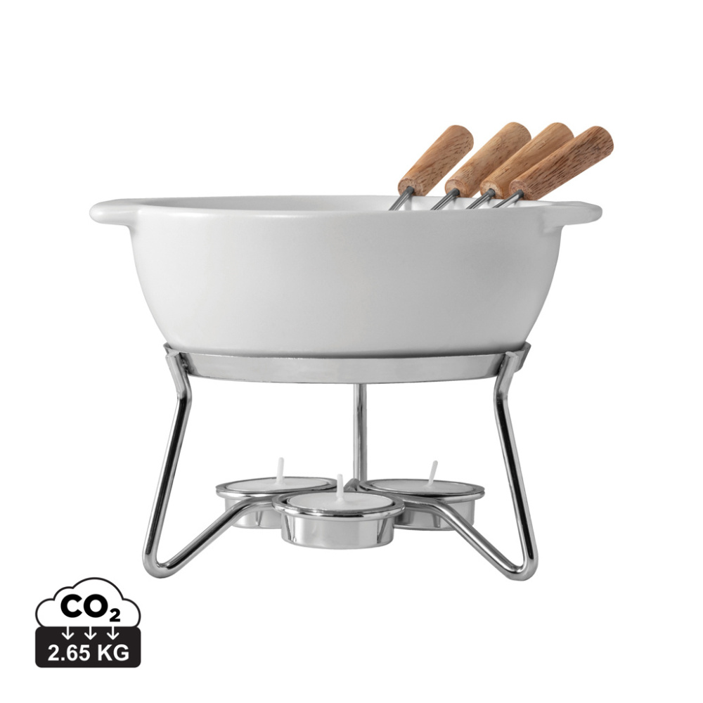 Logo trade promotional giveaways image of: BOSKA Cheese Fondue Set Party - 750 ml