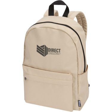 Logo trade advertising products image of: Byron 14" GRS recycled city laptop backpack 16L
