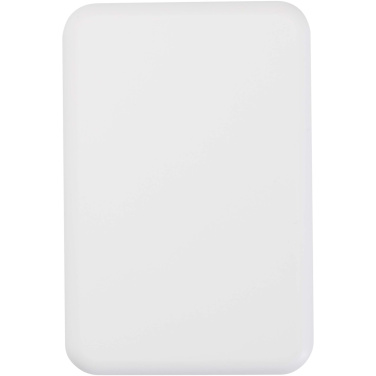 Logo trade corporate gift photo of: Acrab 5000 mAh 15W magnetic wireless power bank with 20W PD - made from recycled plastic