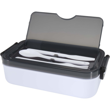 Logotrade promotional item picture of: Snappy lunch box and cutlery set