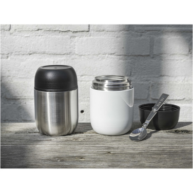 Logo trade promotional merchandise image of: Supo 480 ml double-walled recycled stainless steel lunch pot