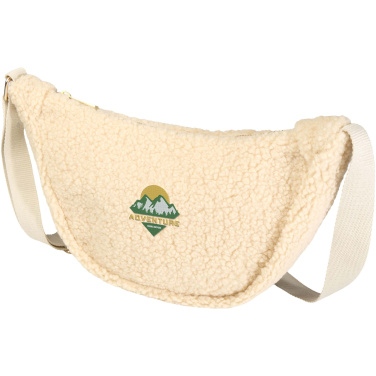 Logotrade promotional giveaway picture of: Bear GRS recycled sherpa crossbody bag 3L
