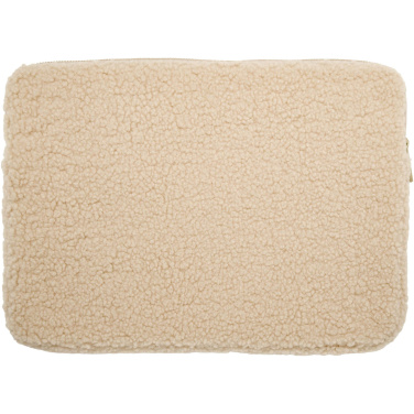 Logotrade promotional gift picture of: Bear 13" GRS recycled sherpa laptop sleeve 2L