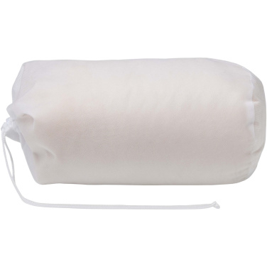 Logo trade promotional giveaway photo of: Ashen GRS recycled sherpa blanket