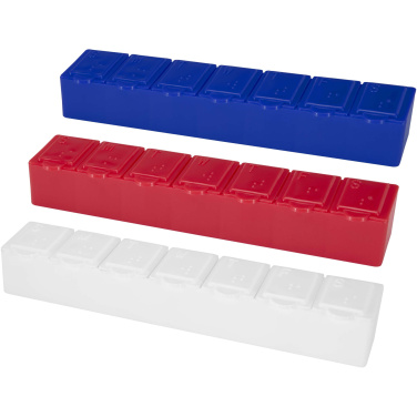 Logotrade promotional merchandise image of: Dose 7-day multi-vitamin organiser