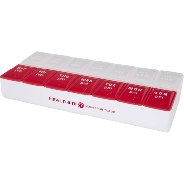 Logo trade promotional merchandise picture of: Cycle 7-day AM/PM multi-vitamin organiser