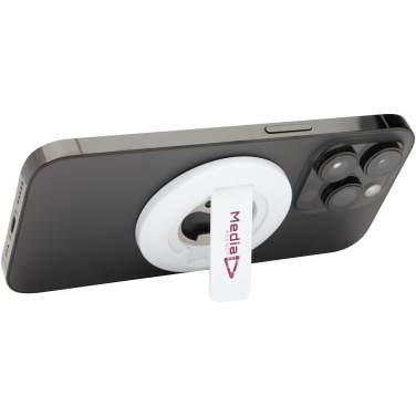 Logo trade promotional giveaways picture of: Ain recycled plastic magnetic phone stand with bottle opener