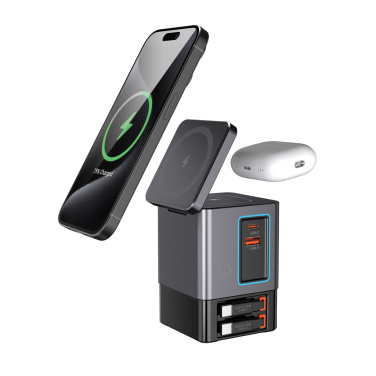 Logotrade advertising product image of: Urban Vitamin Sacramento 105W GAN charger+retractable cables