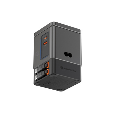 Logotrade corporate gift picture of: Urban Vitamin Sacramento 105W GAN charger+retractable cables