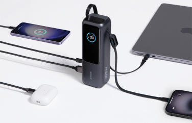 Logo trade promotional item photo of: Anker Power Bank 25.000 mah 165W, Built-in retractable cable