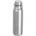 Stainless steel water bottle BORGHOLM, grey