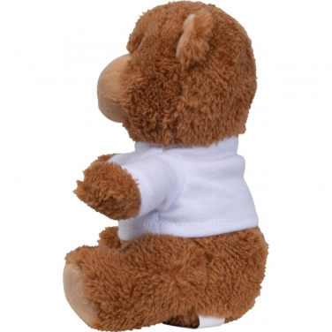 Logo trade promotional gifts image of: Plush teddy bear HELSINKI