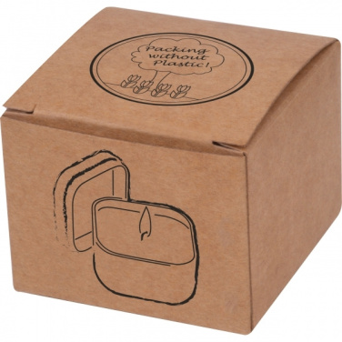 Logotrade advertising product picture of: Candle in tin PRAGUE