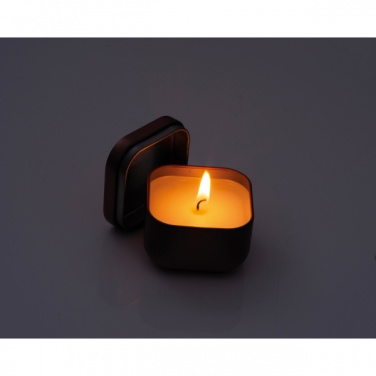 Logotrade promotional gifts photo of: Candle in tin PRAGUE