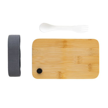 Logo trade promotional products image of: RCS RPP lunchbox with bamboo lid