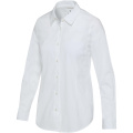 Carnelian poplin women's shirt, White