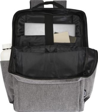 Logotrade advertising product image of: Libra 15” GRS recycled laptop backpack 15L