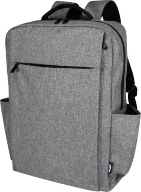 Logotrade promotional gift image of: Libra 15” GRS recycled laptop backpack 15L