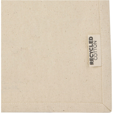 Logo trade business gifts image of: Odessa 220 g/m² GRS recycled cotton mini gusset tote bag 9L