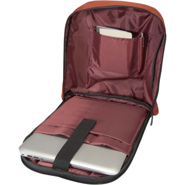 Logo trade business gifts image of: Luma 15" GRS recycled anti-theft laptop backpack 10L