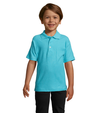 Logo trade business gifts image of: SUMMER II KIDS Polo 170g