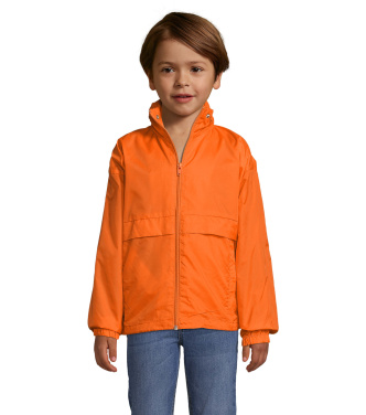 Logo trade corporate gifts image of: SURF KIDS WINDBREAKER 210g