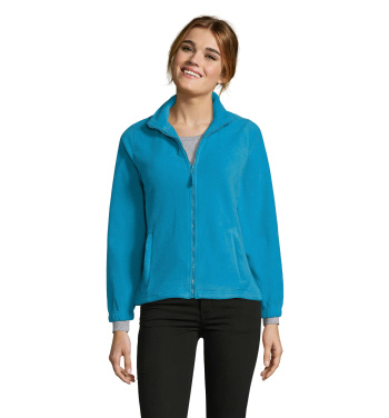 Logotrade advertising product image of: NORTH WOMEN ZIPPED FLEECE