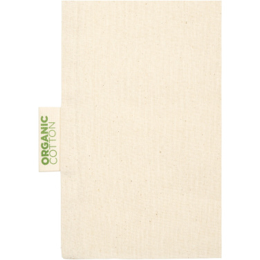 Logo trade business gifts image of: Odisha 100 g/m² OCS organic tote bag 7L